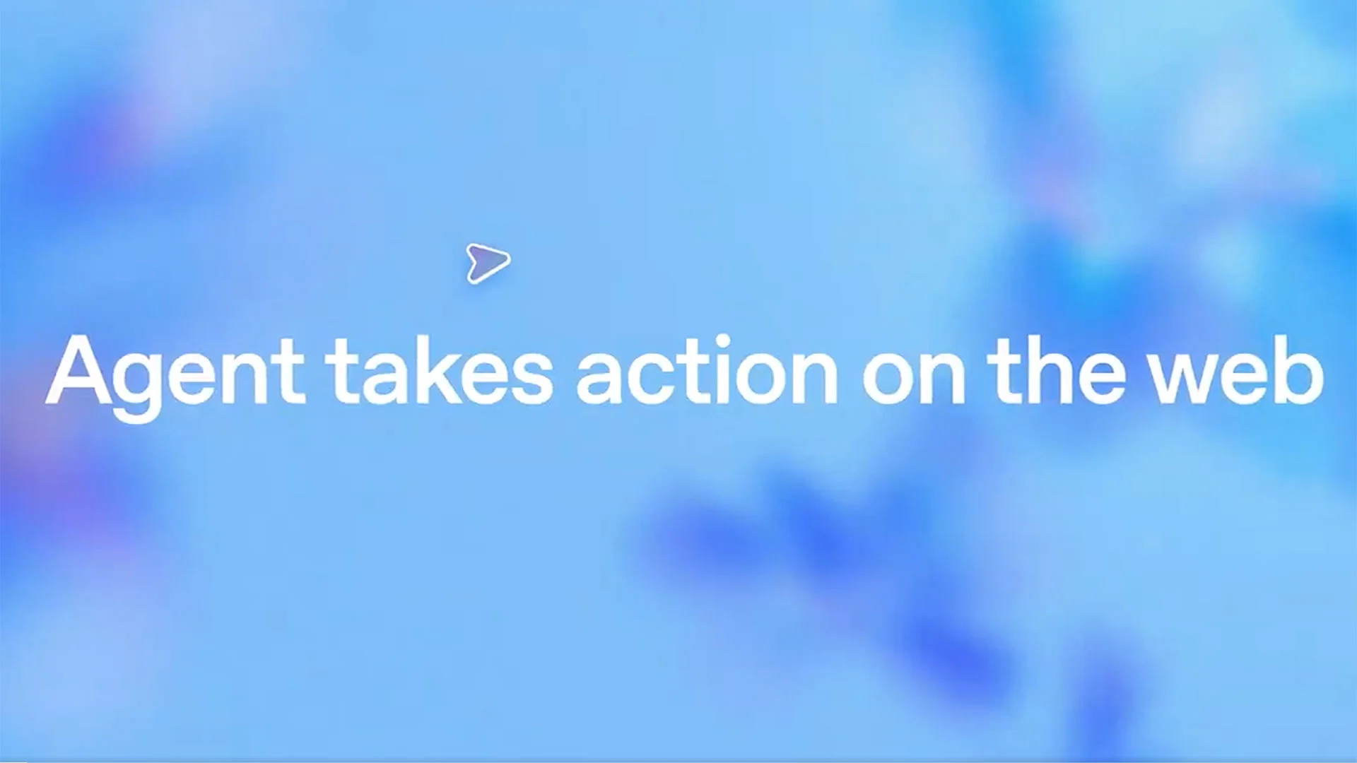 ChatGPT agent in action